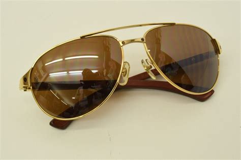 buy cartier santos sunglasses|cartier santos dumont sunglasses wood.